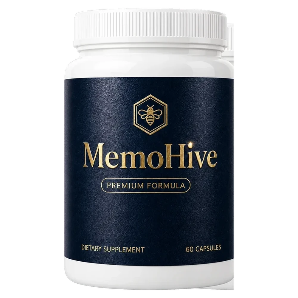 MemoHive 60-capsule bottle